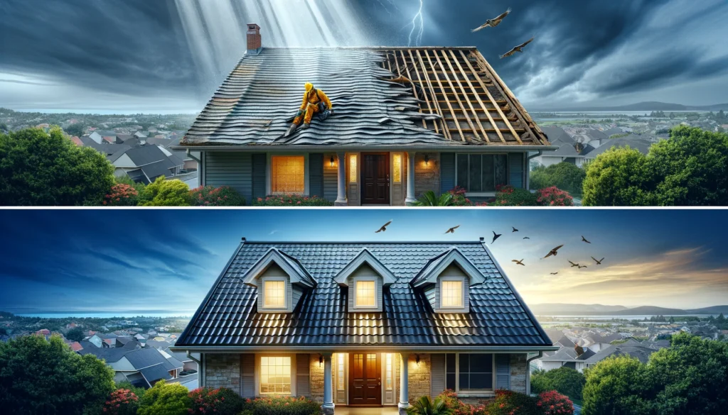 Residential Roof Replacement' project for a roofing company.