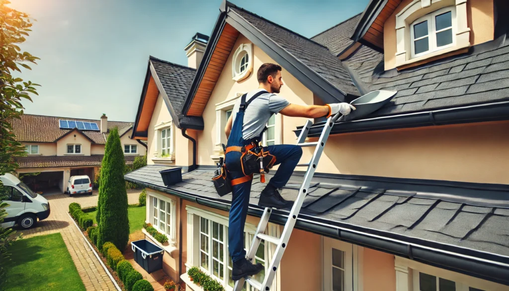 Gutter cleaning